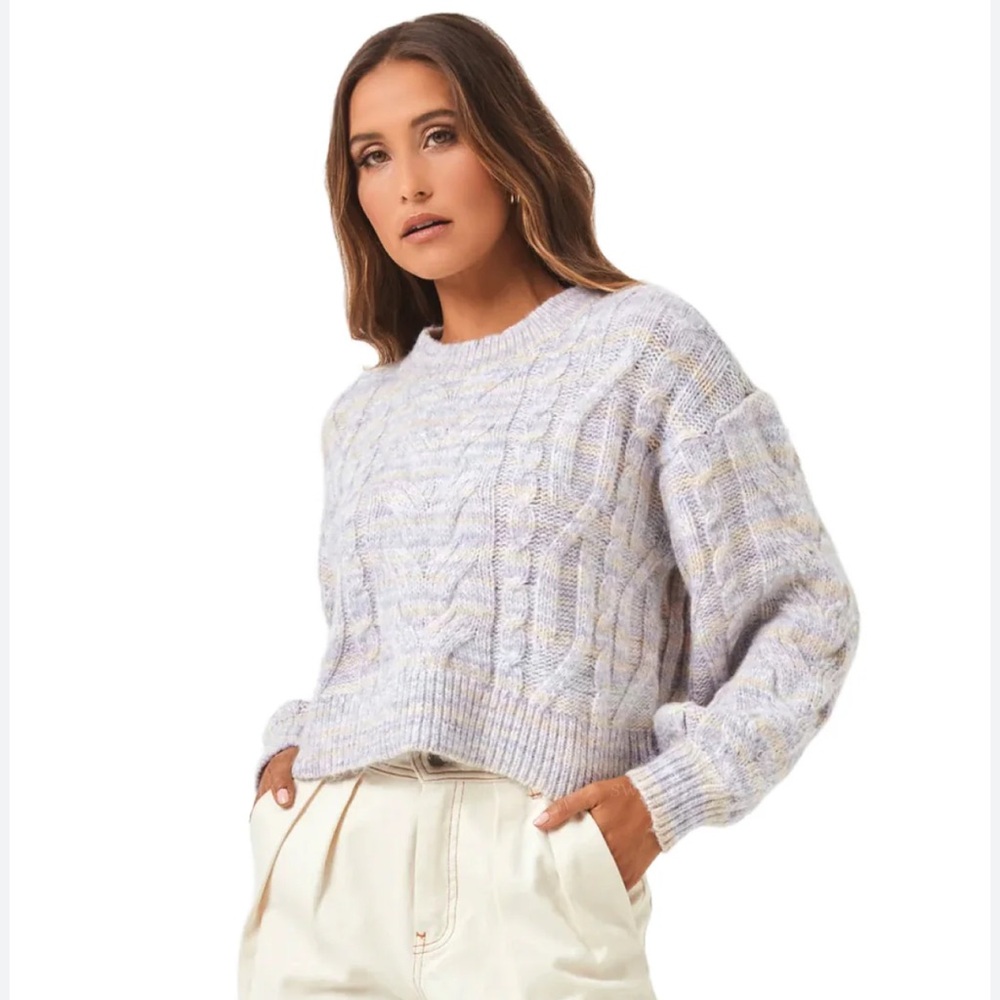 NWT L*Space Cozy Ojai Ombré Sweater - Picture 2 of 7